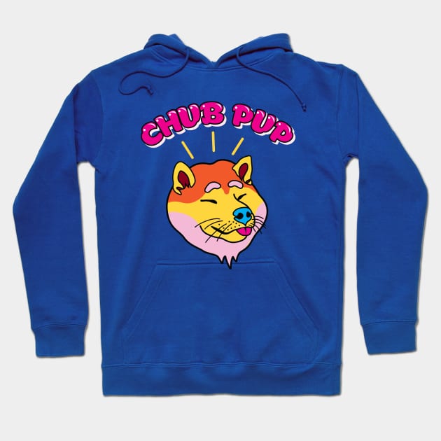 Chub Pup Hoodie by Beardicorn